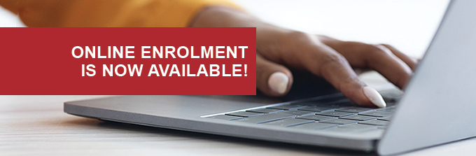 Online enrolment now available